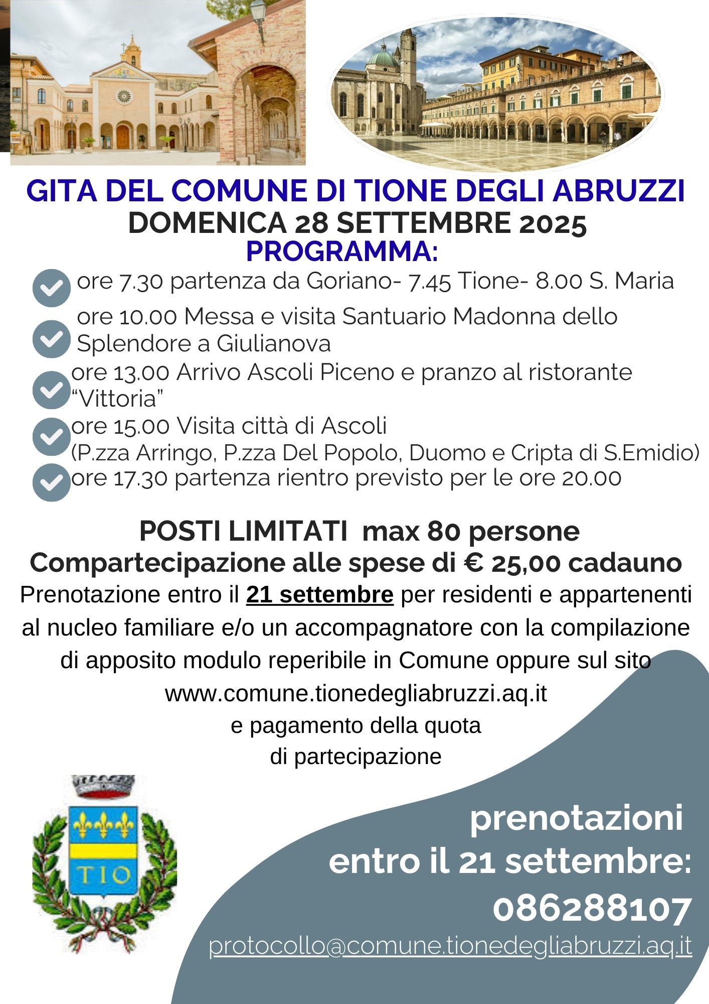 Gita del Comune di Tione